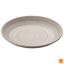 マイン　メラミンウェア　丸皿　白　18cm　M11-103　RMI-64[関連：MIN 業務用 食器 平皿 プラスチック 陶器調 メラミン食器 食器洗浄機対応]