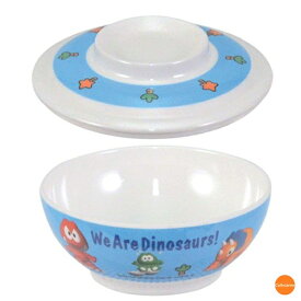 ダイナソワーズ　メラミンお子様食器　汁碗　蓋付　RSL-99[関連：WeAreDinosaurs 業務用 メラミン キャラクター お子様食器 食器洗浄機対応 子供用 キッズ]