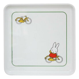 ミッフィー　メラミンお子様食器　トレー　M-32C1　RTL-68[関連：関東プラスチック工業 業務用 miffy キャラクター 食器 食器洗浄機対応 お子様 子供用 キッズ ランチ 給食]