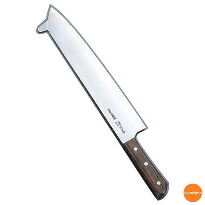 楽天市場】すべり止め付 冷凍包丁 白銀安来鋼 30cm ALI-23[関連：遠藤 