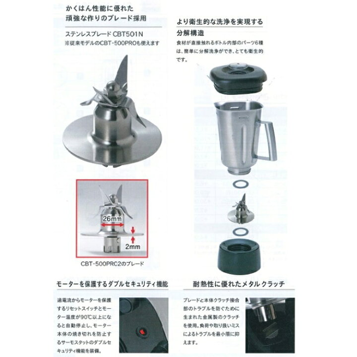 楽天市場】クイジナート ハイスピードプロセッサー ホットブレンダー 