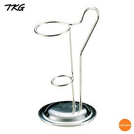 TKG　18-8　ラセン　トップコーンスタンド　PTT-17[関連：遠藤商事 業務用 ステンレス製 アイスクリーム用品 ソフトクリーム スタンド]