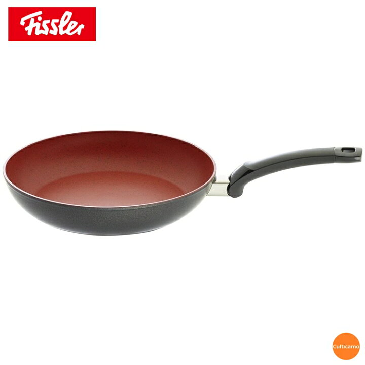 楽天市場 フィスラー センサーレッド Ih フライパン 24cm Afl 14 関連 Fissler ドイツ ブランド 電磁調理器 100v 0v対応 フッ素樹脂加工 赤 おしゃれ フライパン 鍋 くるちかも Culticamo