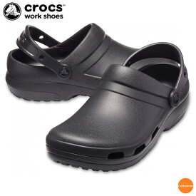 クロックス　スペシャリスト　2.0　ベント　クロッグ　205619　ブラック　SKL-40[関連：CROCS 業務用 医療 病院 介護 軽量 靴 人気商品 ユニセックス ワークシューズ 防滑 清潔]