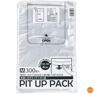 ピット　アップ　パック　M　24cmx34cm　300枚入　WPT-63［関連：クルー 業務用 消耗品 使い捨て 販売用 …