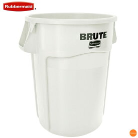 ブルート　ユーティリティ　コンテナ　37.9L　RM2610UT　ホワイト　KBL-53[関連：ラバーメイド アメリカ ブランド BRUTE 清掃用品 保管容器 運搬用品 食品 おしゃれ 食材 ストッカー ごみ箱 ダストボックス]