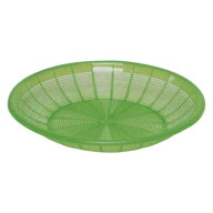 盛皿　緑　ポリプロピレン　10枚入[関連：松井化学工業 業務用 販売用品 料理道具 陳列用 日本製 ディス…