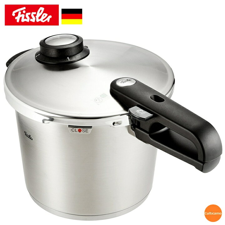 楽天市場 フィスラー プレミアム 圧力鍋 6l t 54 関連 Fissler ドイツ ブランド 電磁調理器 Ih100v 0v対応 最高モデル 圧力鍋 くるちかも Culticamo