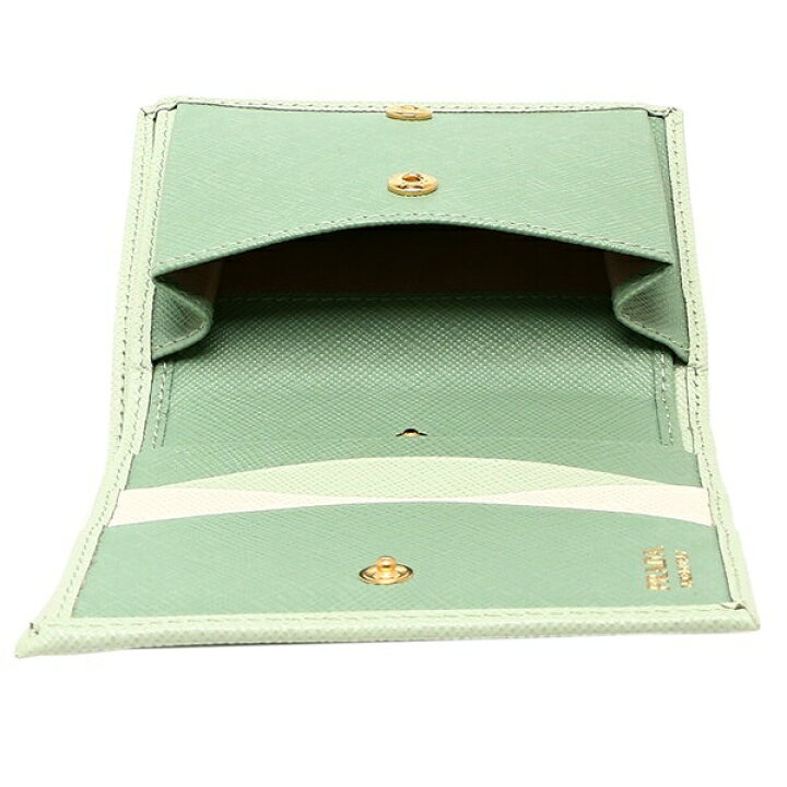 楽天市場】プラダ 二つ折り財布 財布サフィアーノマルチカラー ミニ  