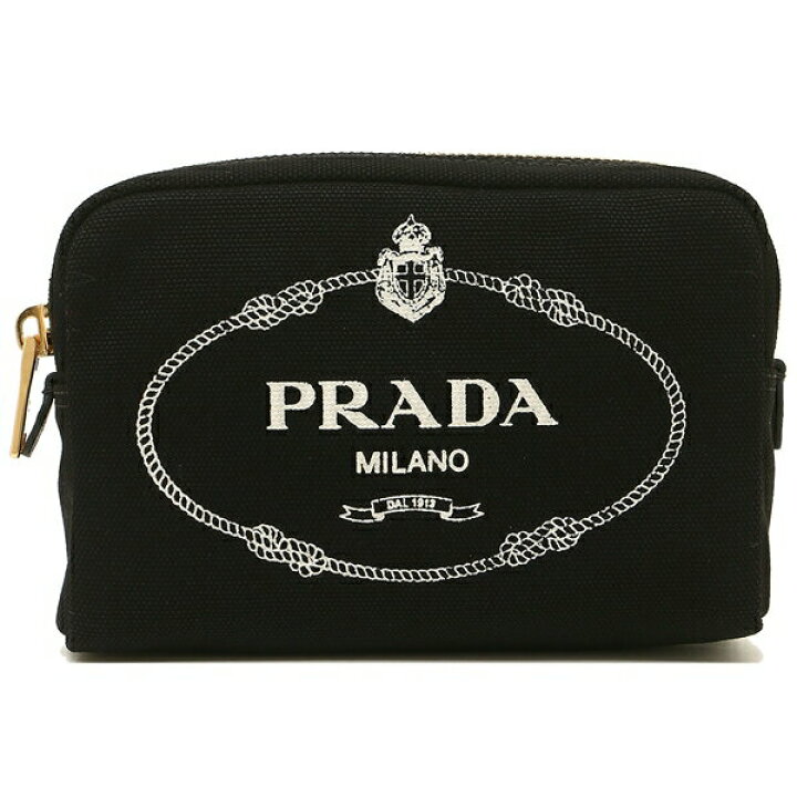 楽天市場】プラダ ポーチ カナパ ロゴ レディース PRADA 1NA021 20L 
