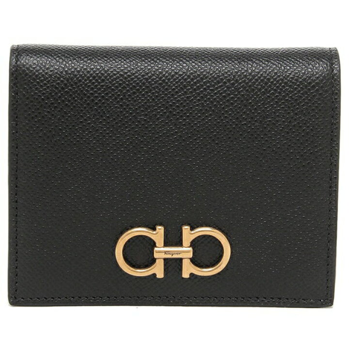 楽天市場】FERRAGAMO フェラガモ 二つ折り財布 ガンチーニ GANCINI  