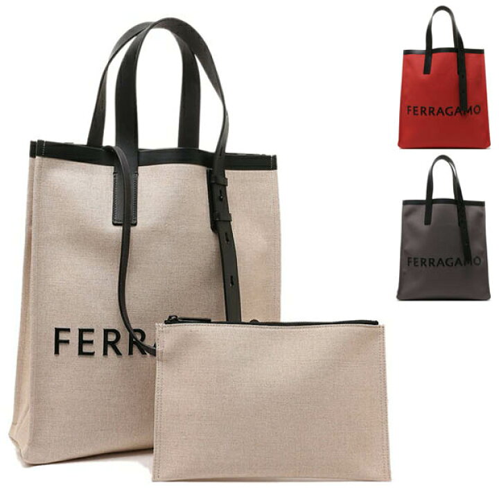 楽天市場】FERRAGAMO フェラガモ トートバッグ NATUR ITEMS メンズ 