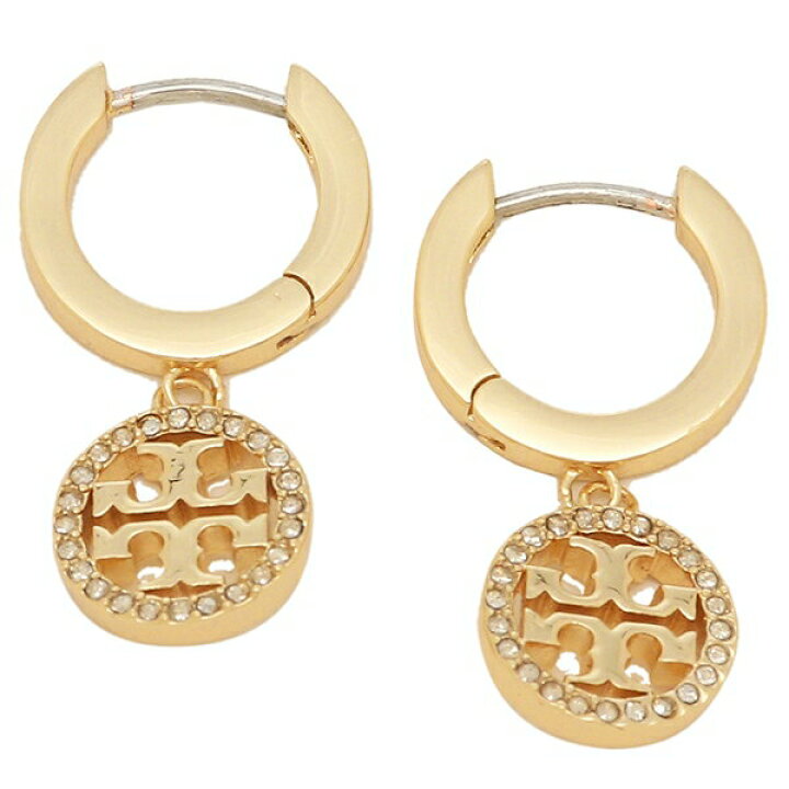 楽天市場】トリーバーチ ピアス アクセサリー ミラー パヴェ フープ  