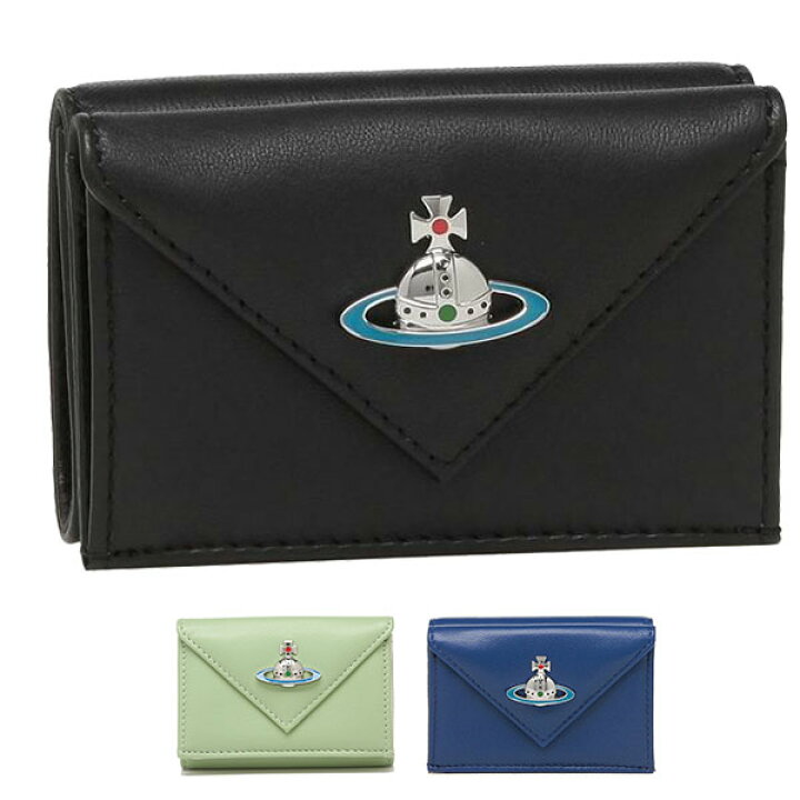 楽天市場 返品ok ヴィヴィアンウエストウッド 三つ折り財布 エマ ミニ財布 レディース Vivienne Westwood ブランドショップ Axes
