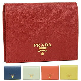 プラダ 二つ折り財布 財布 サフィアーノミニ財布 レディース PRADA 1MV204 QWA 2DF8 一粒万倍日