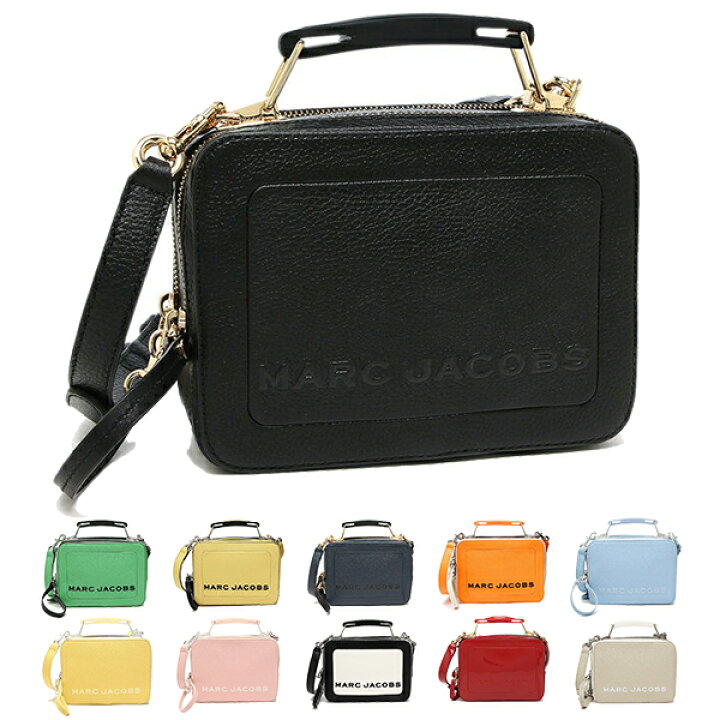 THE Tricolor Textured Mini Box Bag Marc Jacobs in Bloom Pink