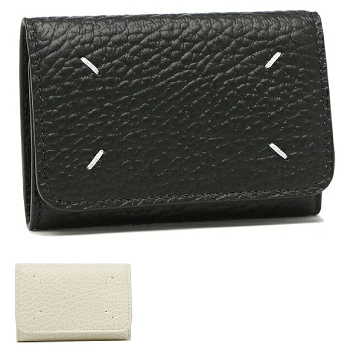 楽天市場】メゾンマルジェラ 三つ折り財布 ミニ財布 カードケース  