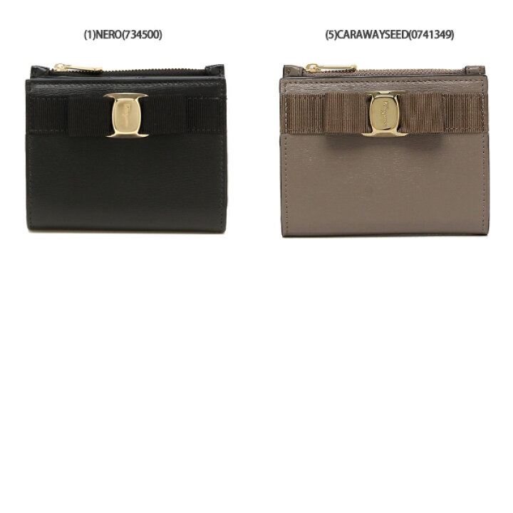 楽天市場】FERRAGAMO フェラガモ 二つ折り財布 ヴァラ NEW VARA MINI  