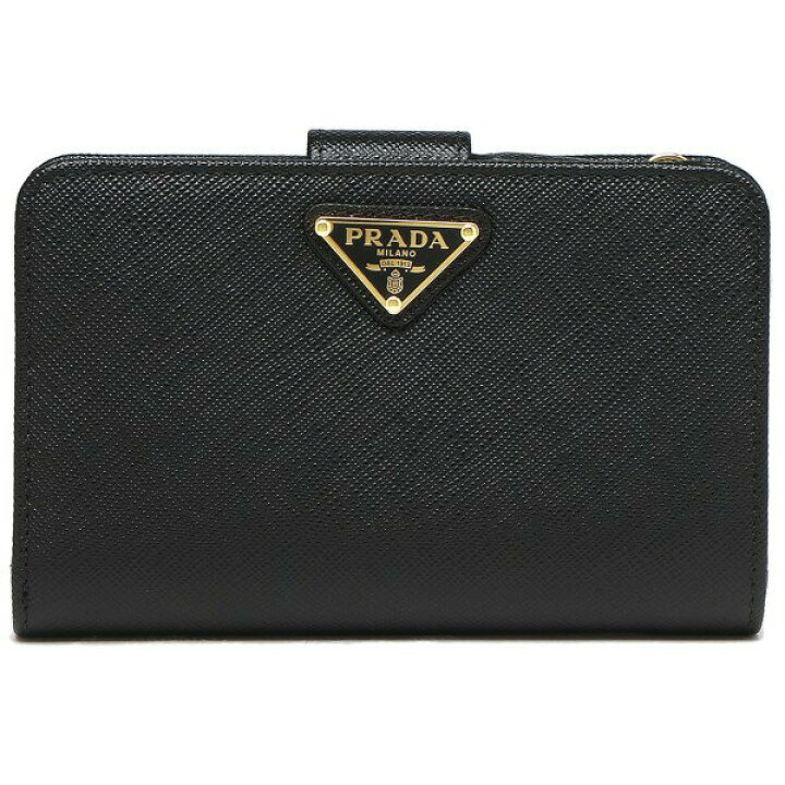 楽天市場】プラダ 二つ折り財布 財布 サフィアーノレディース PRADA 