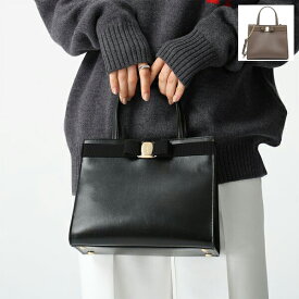 FERRAGAMO フェラガモ ハンドバッグ VARA ヴァラ GROS GRAIN レディース 21I290 0734058 Salvatore Ferragamo