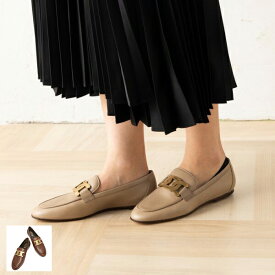 トッズ ローファー ケイト KATE フラットシューズ レザー 靴 メタルチェーン レディース TODS XXW79A0DD00 NF5
