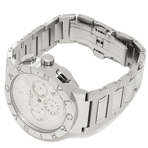【P20倍 2/10 0時〜2/12 24時】ブルガリ BVLGARI 時計 腕時計 メンズ ブルガリ 時計 メンズ BVLGARI  BB42WSSDCH 腕時計 ウォッチ シルバー ホワイト | AXES（アクセス）楽天市場店