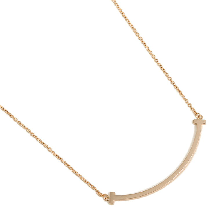 楽天市場 返品ok ティファニー ネックレス アクセサリー Tiffany Co Tスマイル スモール 18k ペンダント ローズ ゴールド Axes アクセス 楽天市場店