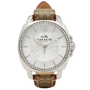 【返品OK】コーチ 腕時計 レディース COACH 14502415 シルバー ブラウン