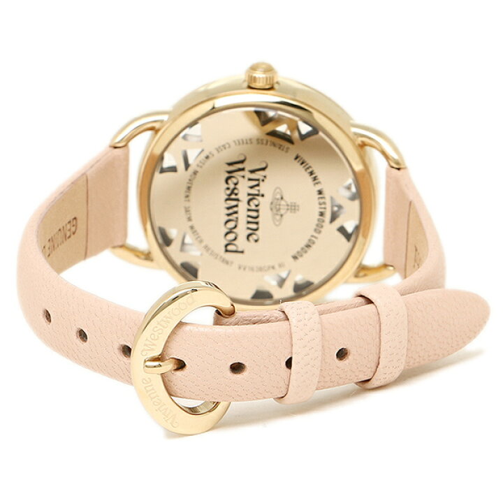 楽天市場 返品ok ヴィヴィアンウエストウッド レディース腕時計 Vivienne Westwood Vv163bgpk ベージュ ゴールド ピンク Axes アクセス 楽天市場店