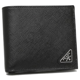 プラダ 二つ折り財布 サフィアーノ メンズ PRADA 2MO738 QHH QME