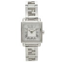 フェンディ 腕時計 レディース FENDI F605024500 ホワイトパール シルバー