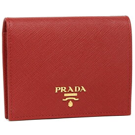 プラダ 二つ折り財布 財布 サフィアーノミニ財布 レディース PRADA 1MV204 QWA 2DF8 一粒万倍日