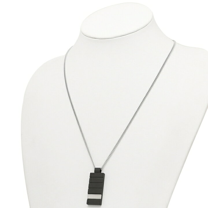 楽天市場 30 Offクーポン 4 15 15時 4 22 9時 返品ok カルバンクライン ネックレス ペンダント シルバー ブラック メンズ Calvin Klein Kj5sbp Axes アクセス 楽天市場店