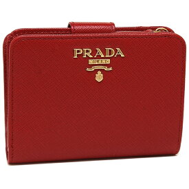 プラダ 二つ折り財布 財布 サフィアーノレディース PRADA 1ML018 QWA 一粒万倍日