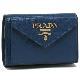 プラダ 三つ折り財布 財布 サフィアーノミニ財布 レディース PRADA 1MH021 QWA 一粒万倍日