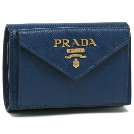 【P10倍 4/20 20時～4/21 9時】プラダ 三つ折り財布 財布 サフィアーノミニ財布 レディース PRADA 1MH021 QWA 一粒万倍日