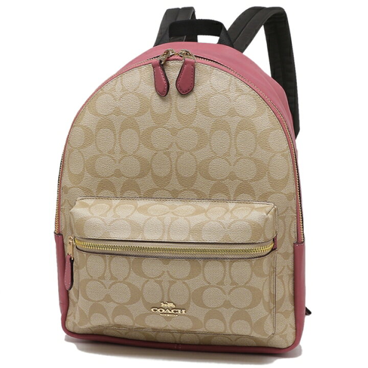 楽天市場 返品ok コーチ リュック アウトレット レディース Coach F320 Imp4j ライトカーキ ピンク Axes アクセス 楽天市場店 楽天市場 返品ok コーチ リュック アウトレット レディース Coach F320 Imp4j ライトカーキ ピンク Axes アクセス 楽天市場店