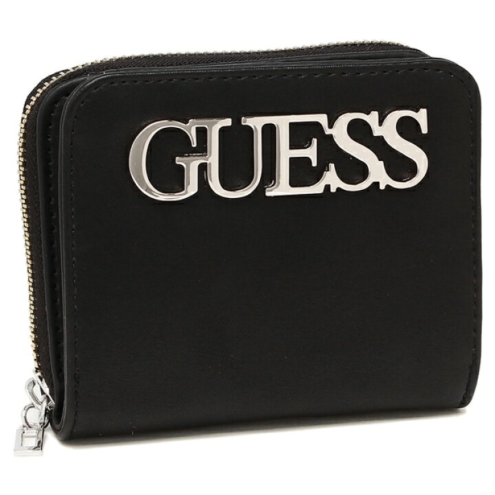 楽天市場 P10倍 3 4 時 3 6 2時 ゲス 財布 折財布 メンズ レディース Guess Vg Bla ブラック 返品ok Axes アクセス 楽天市場店