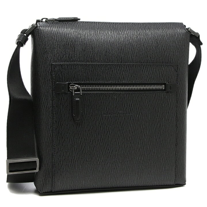 楽天市場 フェラガモ ショルダーバッグ メンズ バッグ Salvatore Ferragamo 24a516 リバイバル グレー Axes アクセス 楽天市場店