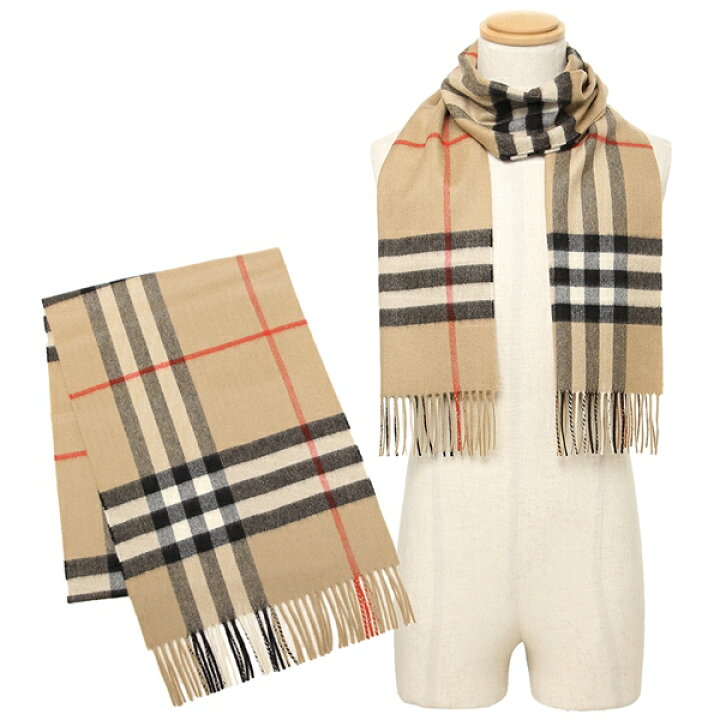 楽天市場】BURBERRY バーバリー マフラー カシミヤ バーバリーチェック  