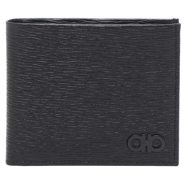 メンズファッション 財布、帽子、ファッション小物 5/19 9時】フェラガモ 財布 二つ折り財布 リバイバル ブラック 