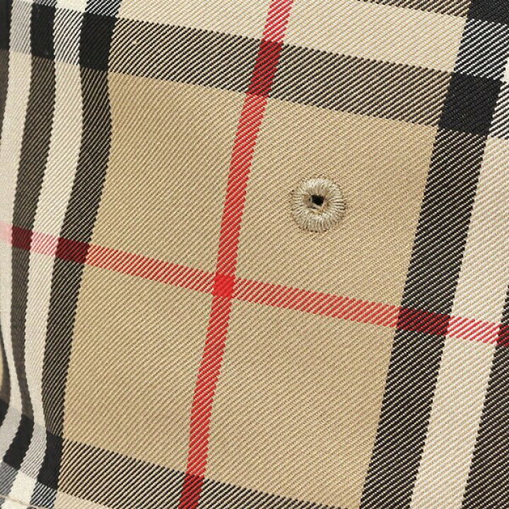 楽天市場】BURBERRY バーバリー バケットハット 帽子 ベージュ メンズ 