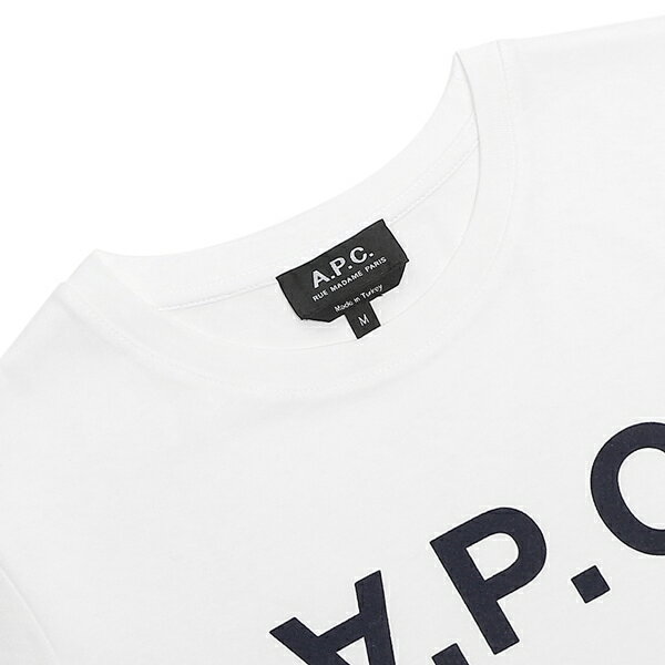 APC Tシャツ 定番 トップス ホワイト レディース アーペーセー A.P.C. COBQX F26588 IAK 売れ筋アイテム【返品OK】 |  AXES（アクセス）楽天市場店