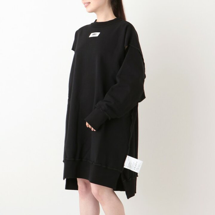 楽天市場 Mm6 Maison Margiela エムエムシックス メゾンマルジェラ トップス ワンピース ドレス ブラック レディース S62ct0160s 900 返品ok 売れ筋アイテム Axes アクセス 楽天市場店
