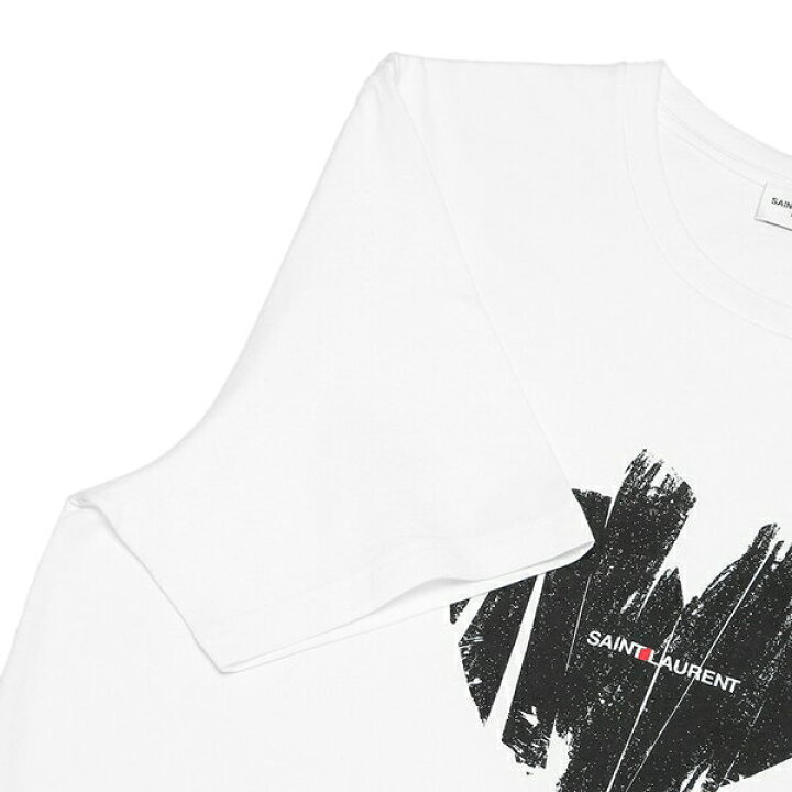 楽天市場】サンローランパリ トップス Tシャツ ロゴ ハート ホワイト  