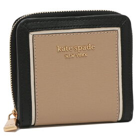 【P10倍 6/4 10時～6/6 10時】ケイトスペード 二つ折り財布 モーガン ミニ財布 ブラック レディース KATE SPADE K8922 001