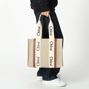 CHLOE NG g[gobO WOODY EbfB fB[X BEIGE x[W ~fBA Sg[g LoXn ʋ CHC22AS383I26 90U