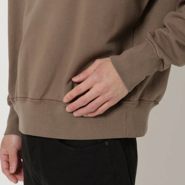 即完> Maison Margiela ブラウン ボンディング スウェット（最終出品  