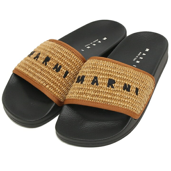 楽天市場】マルニ サンダル ブラウン 靴 シューズ レディース MARNI 