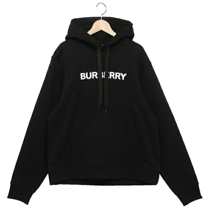 バーバリー TBロゴ ブラックパーカー XS バーバリー BURBERRY LANDON 